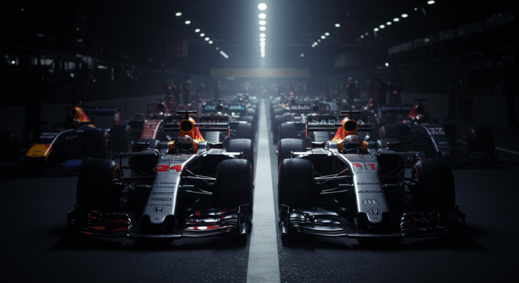 carros da cadillac lado a lado representando a equipe em 2026 com sergio perez e valtteri bottas - site f1 hoje