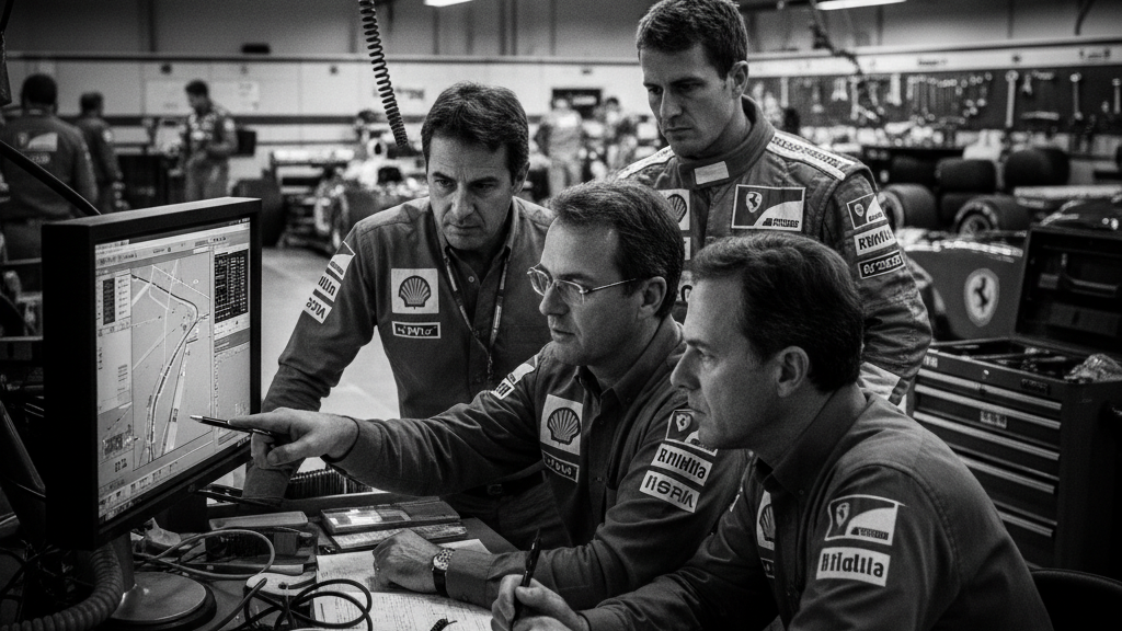 Equipe dos sonhos da ferrari nos anos 2000. Site F1 Hoje